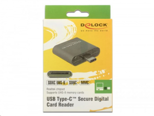 Delock 91498 kártyaolvasó USB Type-C